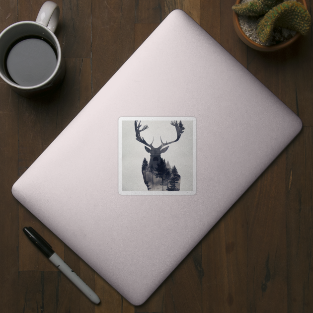 Deer Nature Outdoor Imagine Wild Free by Cubebox